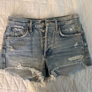 AGOLDE Jean Shorts - light distressed Size 25